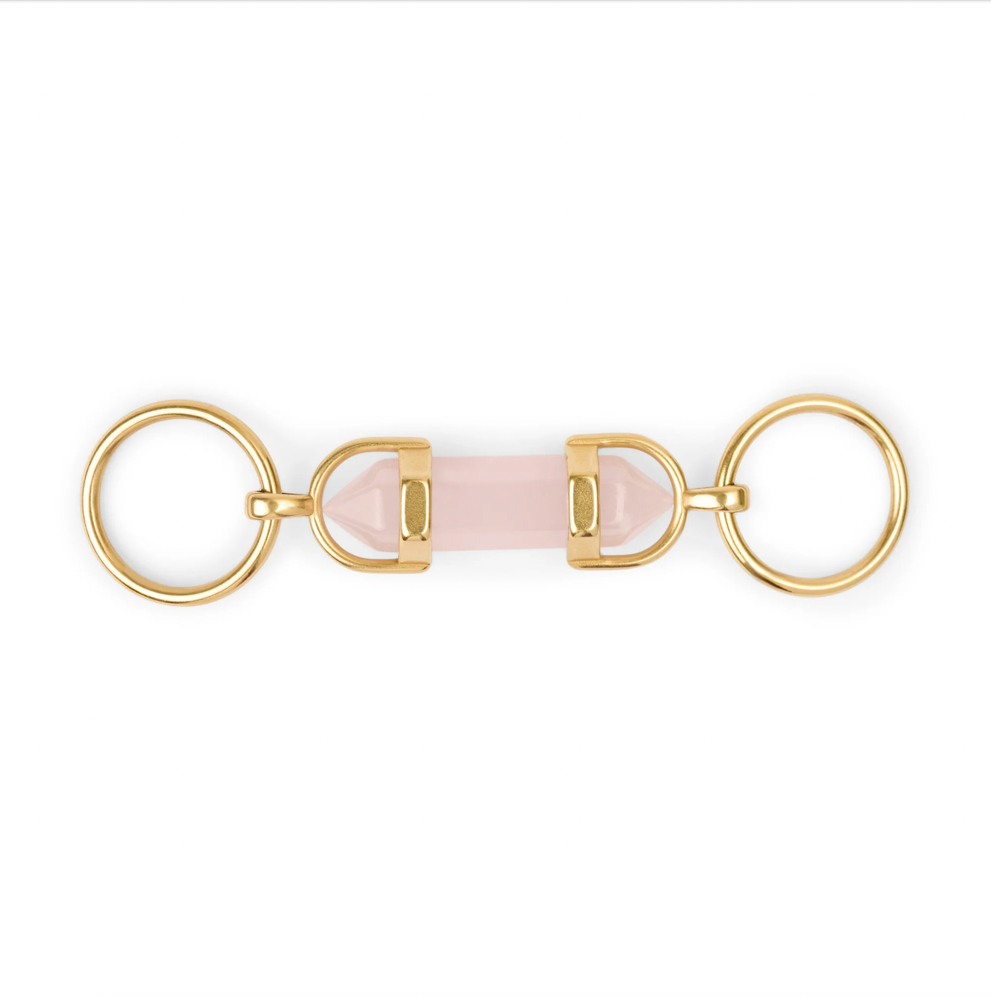 ROSE QUARTZ CHARM AURA ANIMALE FROM THE LUXE EDIT
