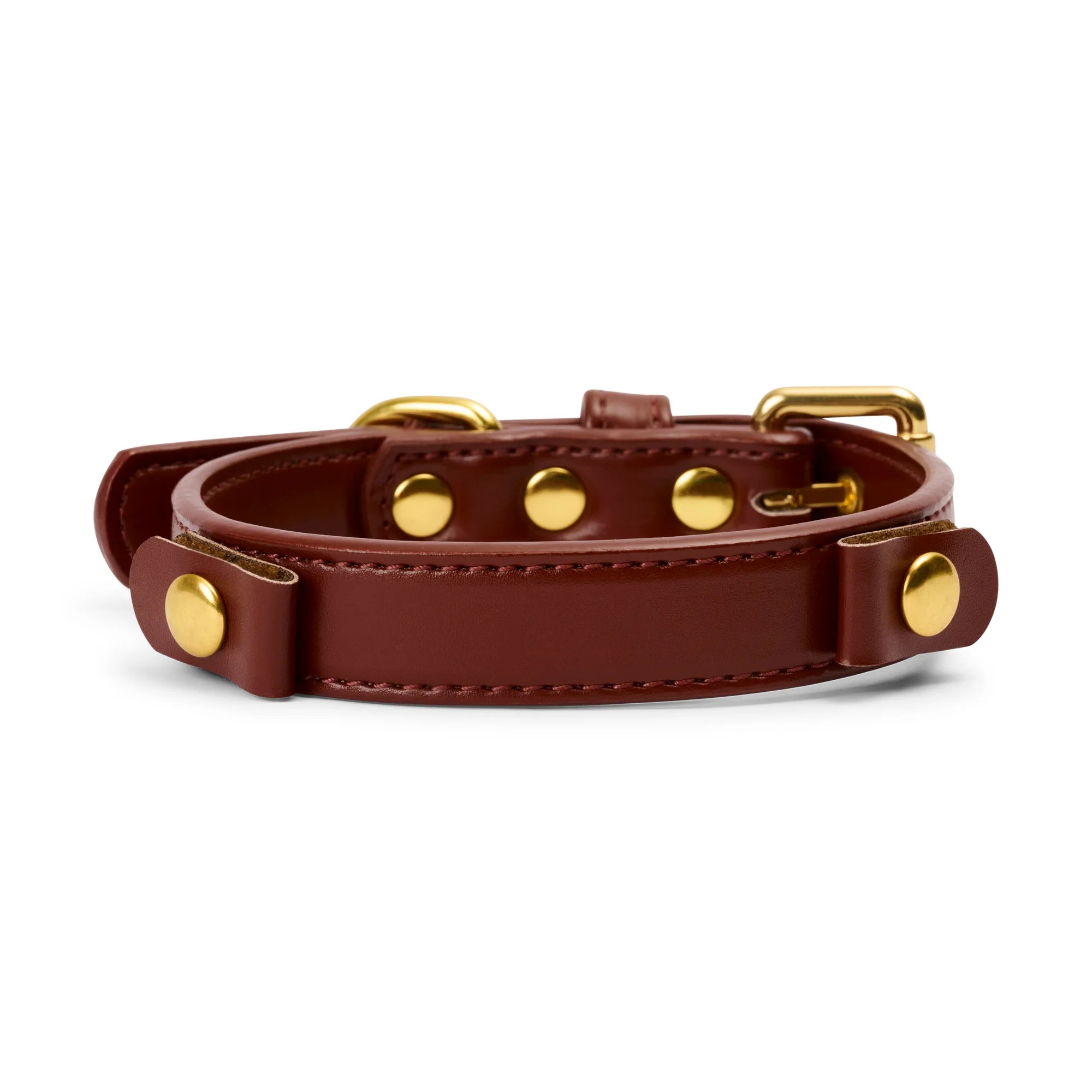 AURA ANIMALE - SOUL DOG COLLAR - CHESTNUT