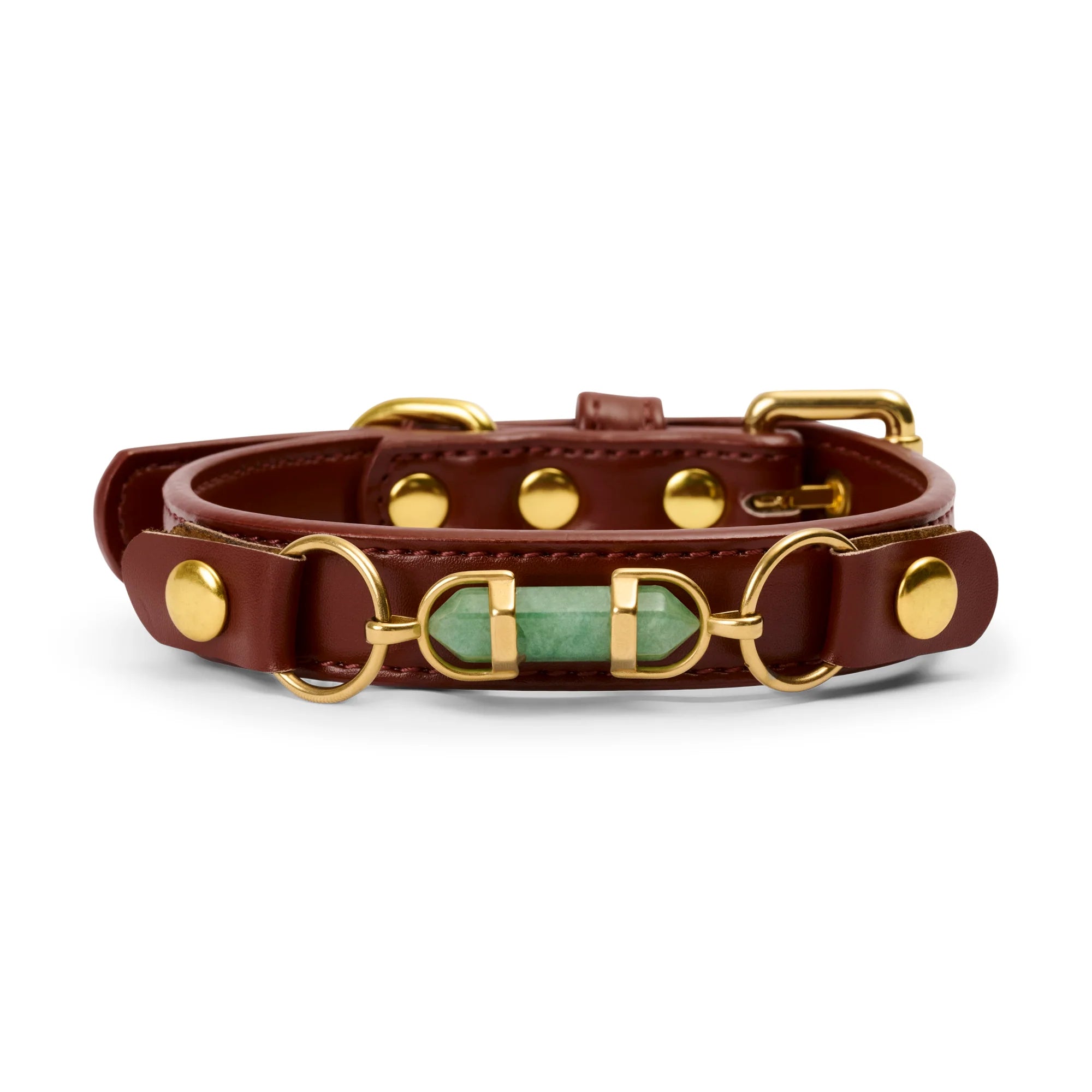 AURA ANIMALE - SOUL DOG COLLAR - CHESTNUT