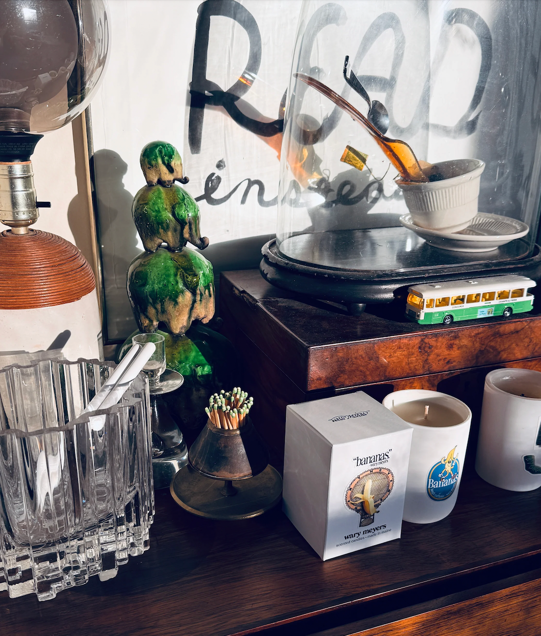 WARY MEYERS - BANANAS CANDLE