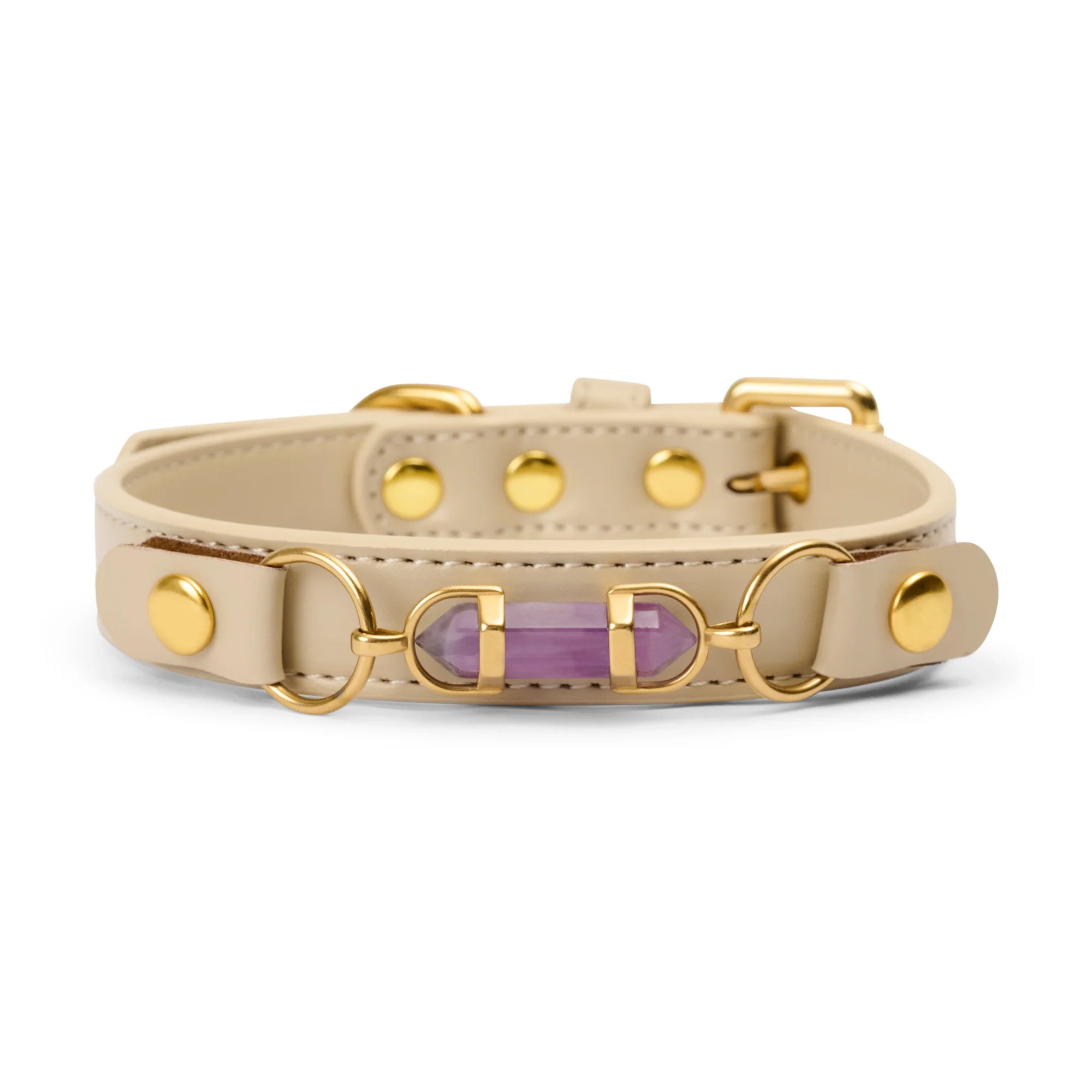 AURA ANIMALE - SOUL DOG COLLAR - CREAM