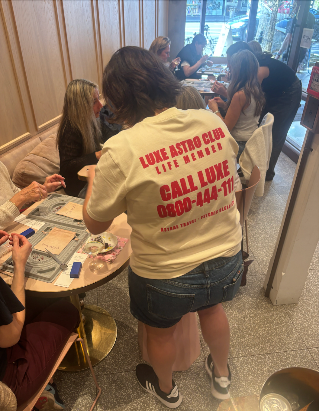 THE LUXE EDIT - CRYSTALS ARE MY CRYPTO TEE