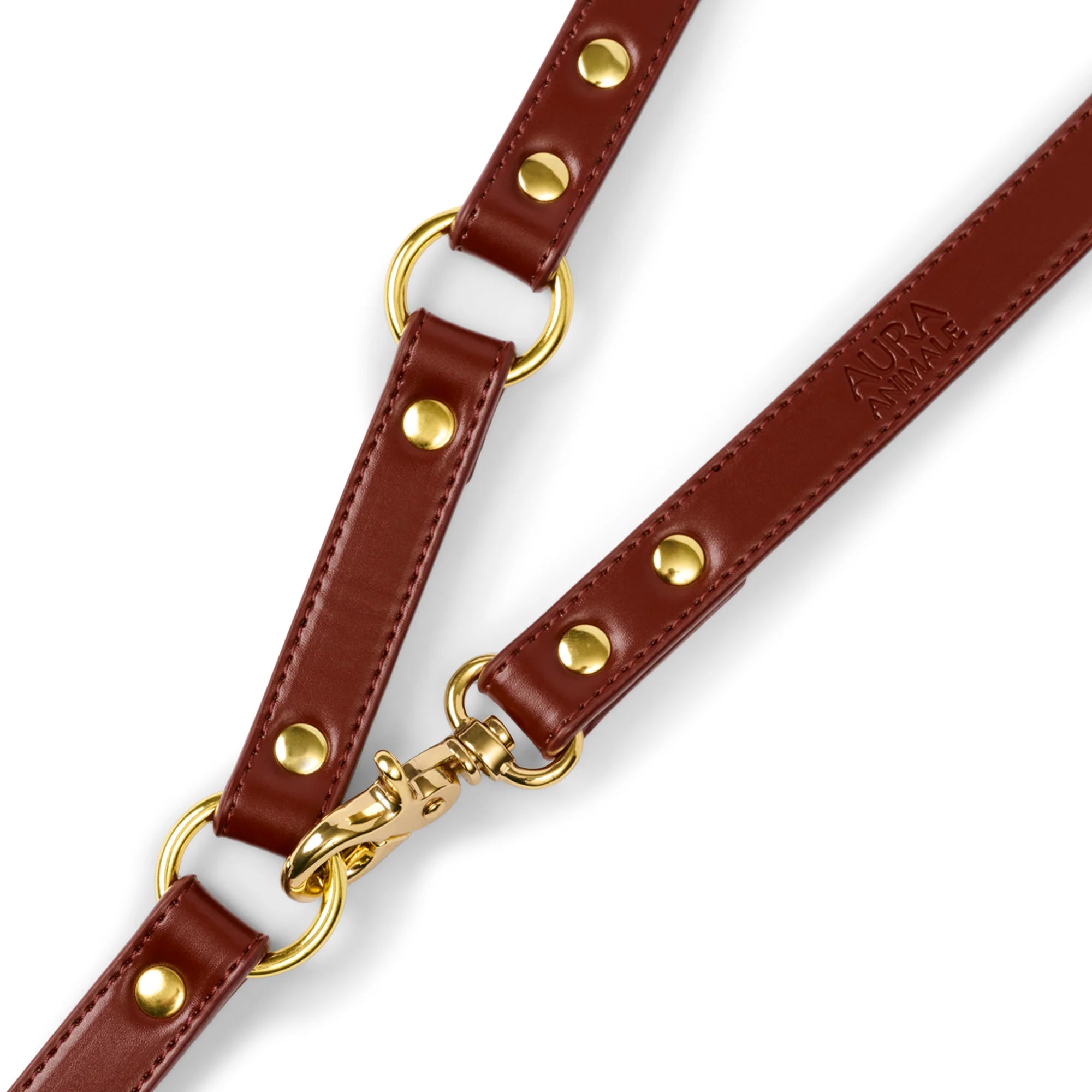 AURA ANIMALE - SOUL DOG HANDSFREE LEAD - CHESTNUT