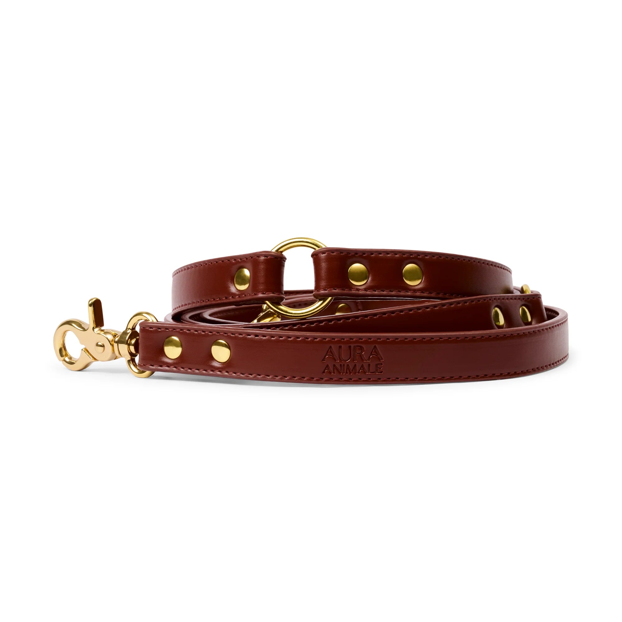 AURA ANIMALE - SOUL DOG HANDSFREE LEAD - CHESTNUT