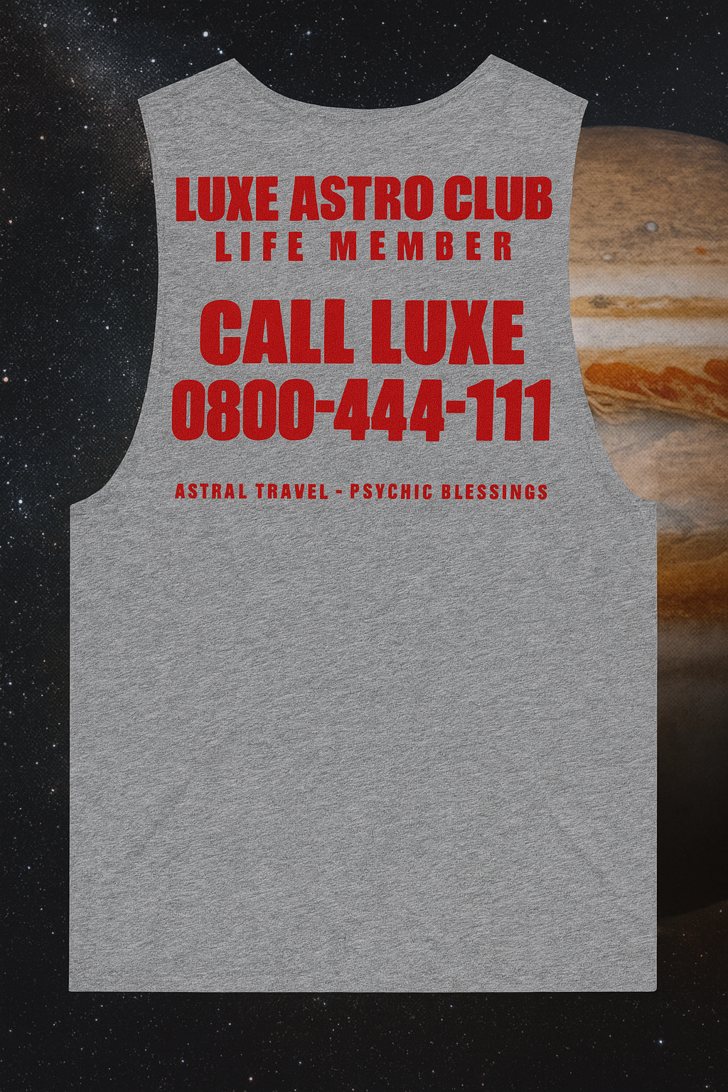 The Luxe Edit Crystals Are My Crypto Hematite, Back Tank