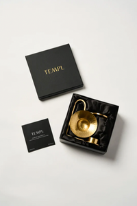 TEMPL - BRASS OIL BURNER