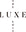 The Luxe Edit logo